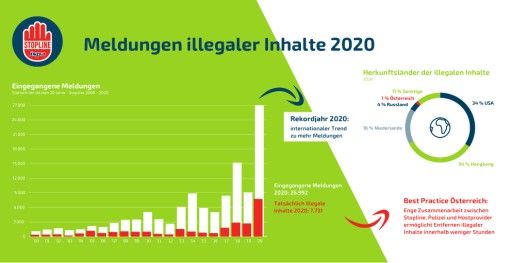 Vorschau Bild von Infografik zu den eingegangenen Meldungen 2020