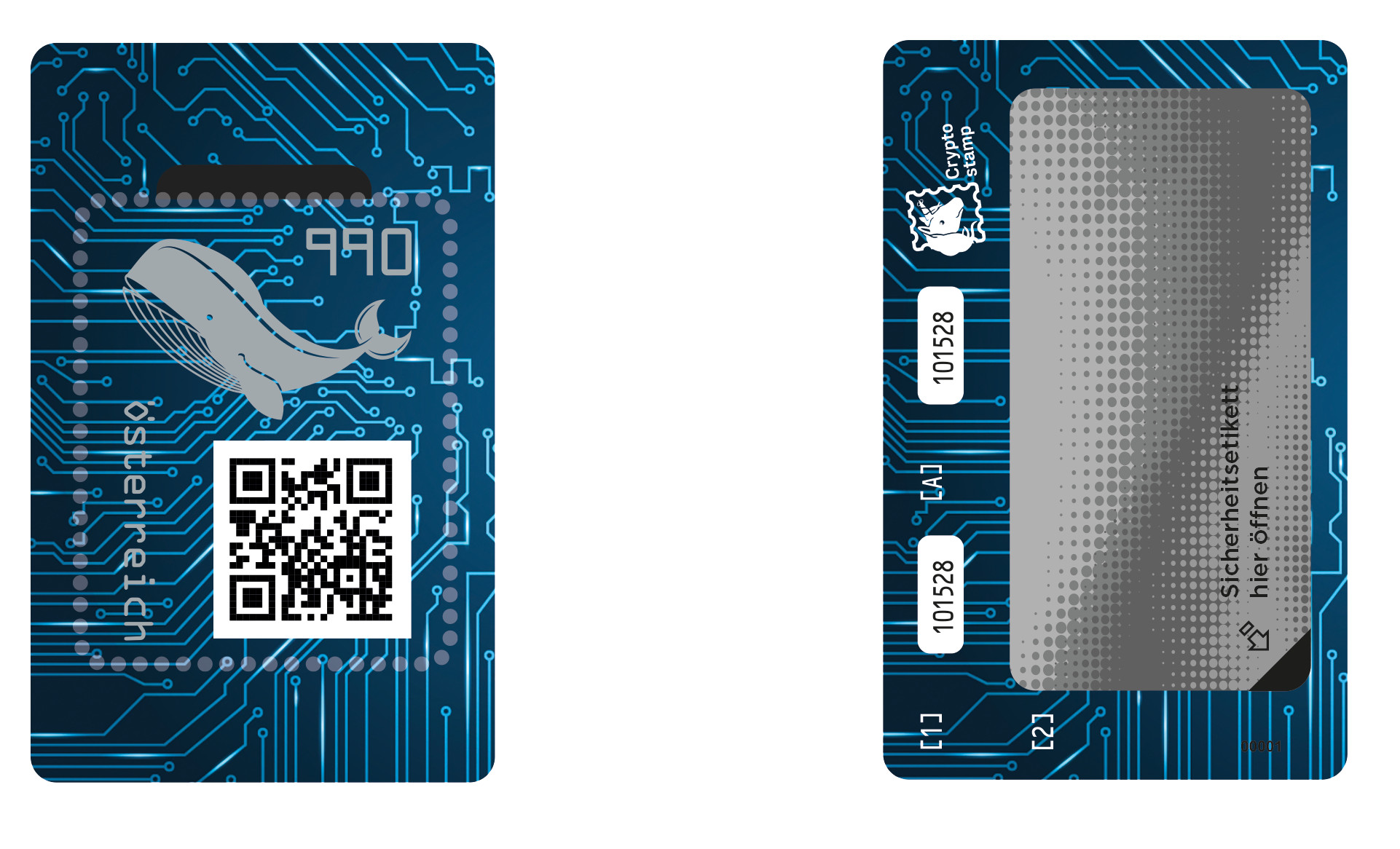 Post: Erster Briefmarkenblock mit NFC-Chip und Crypto-Technologie