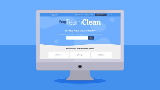 Vorschau Bild von Nach Facebook und Instagram hat „Frag Team Clean“
in Österreich nun auch eine eigene Website lanciert, auf der sich
Tipps und Tricks von Experten, unterhaltsame Inhalte, exklusive
Mitgliederservices sowie regelmäßige Angebote für Henkel- und
Partnerprodukte finden.