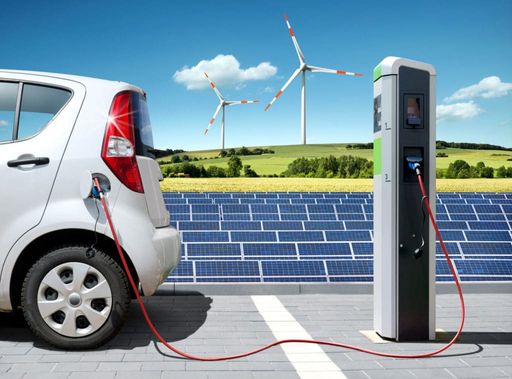 Vorschau Bild von Stromtankstelle und smart Home