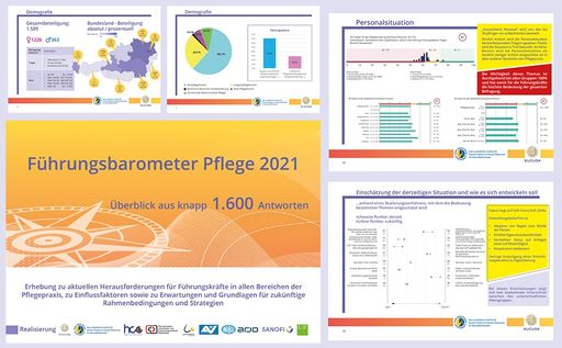 Hohe Beteiligung beim Führungsbarometer Pflege 2021