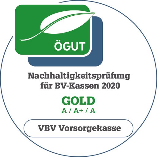 ÖGUT Zertifikat für die VBV-Vorsorgekasse