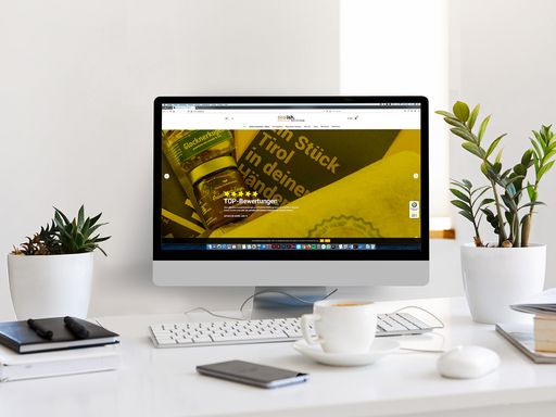  Der Onlineshop tirolish.at bietet zahlreiche Lebensmittel die in
Tirol hergestellt werden an.