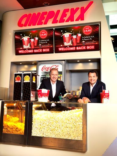 Cineplexx Geschäftsführer Christian Langhammer (li)
und Christof Papousek (re)