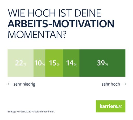 Vorschau Bild von Wie hoch ist deine Arbeits-Motivation momentan?