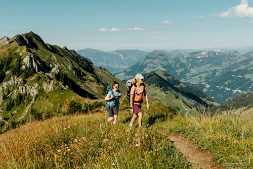  Arvigrat, Tell-Trail Wanderinnen
