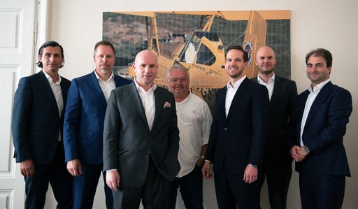 V.l.n.r. Johannes Wild, Helmut Aigner, Florian Koschat, Martin
Kutschera, Mathias Braun, Helmut Kogler, Gabriel Goëss