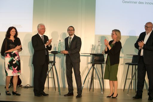 Bernhard Girstmair ist Sieger des heurigen
Innovationspreises der Bahnindustrie.