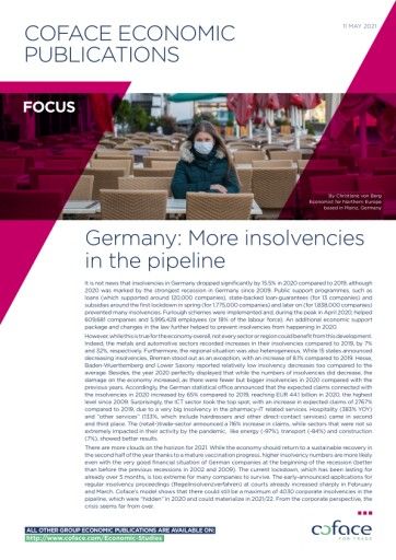 Vorschau Bild von Insolvenzen in Deutschland: Der Schein trügt, mehr Pleiten in der Pipeline