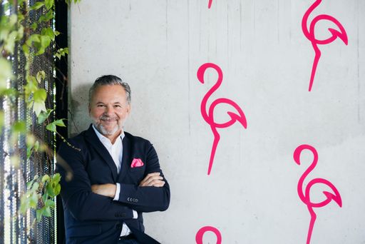 Radio Flamingo Geschäftsführer Gottfried Bichler
verspricht ein positiv aufgeladenes Hörererlebnis