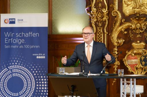 Thomas Gindele, Hauptgeschäftsführer der Deutschen
Handelskammer in Österreich (DHK)
