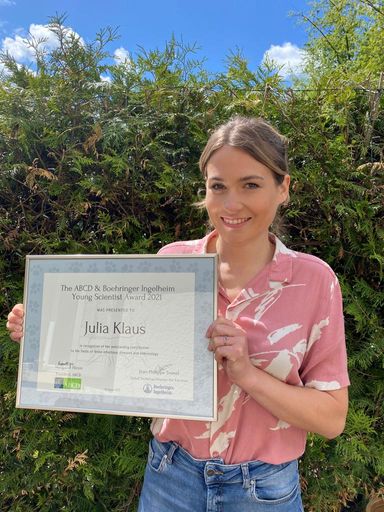 Preisträgerin Julia Klaus