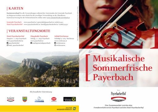 Vorschau Bild von Programm der musikalischen Sommerfrische 2021