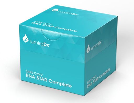 RNA STAR Complete Box. LumiraDx erhält CE-Kennzeichnung für
seinen hochsensitiven, molekularen und auf hohen Testdurchsatz
ausgelegten RNA STAR Complete COVID-19-Test. / Weiterer Text über
ots und www.presseportal.de/nr/147563 / Die Verwendung dieses Bildes
ist für redaktionelle Zwecke unter Beachtung ggf. genannter
Nutzungsbedingungen honorarfrei. Veröffentlichung bitte mit
Bildrechte-Hinweis.