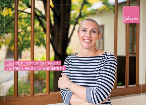 Vorschau Bild von Jede "Feel again"-Teilnehmerin bekommt ein Portrait
mit ihrem persönlichen Kraftspruch.