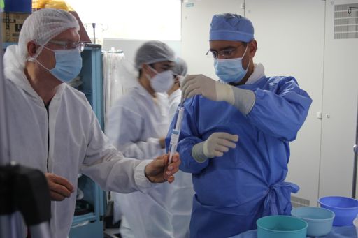 Vorschau Bild von Vascudyne, Inc. announced today the successful first-in-human use
of its TRUE™ Vascular Graft in end-stage renal disease patients
requiring hemodialysis access.