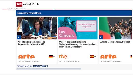 Bildschirmfoto der Webseite / Weiterer Text über ots und
www.presseportal.ch/de/nr/100001296 / Die Verwendung dieses Bildes
ist für redaktionelle Zwecke honorarfrei. Veröffentlichung bitte
unter Quellenangabe: "obs/SWI swissinfo.ch"