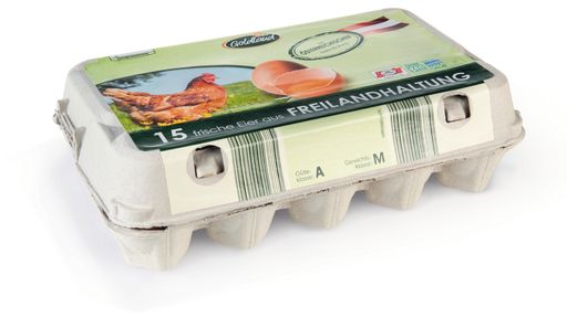 Vorschau Bild von Frischeier stammen bei HOFER zu 100 % aus
Österreich: Das gilt heute und auch für die Zukunft.