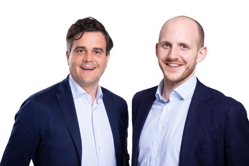 Richard König und Lukas Nemec, Gründer und
Geschäftsführer der Enery Development GmbH