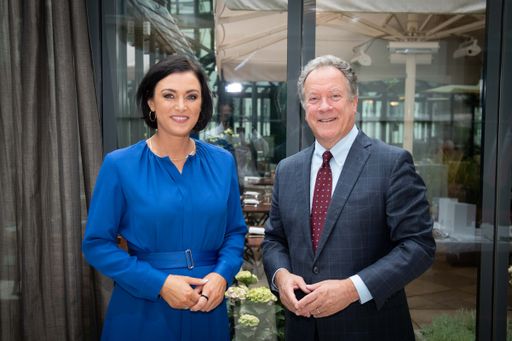Landwirtschaftsministerin Elisabeth Köstinger und
Direktor des World Food Programme David Beasley