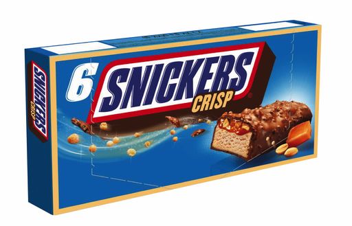 Vorschau Bild von Snickers Crips Ice Cream 6erPack