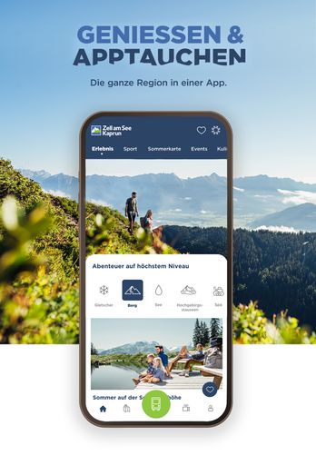 Die App der Region ist der ideale Begleiter für den
Urlaub mit allen relevanten Informationen aktuell und bequem
verfügbar