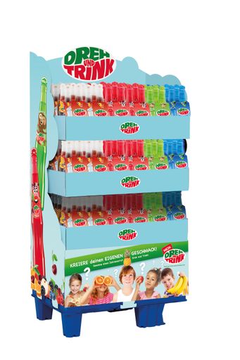  Offizielle Abbildung zum Display der "Mein Dreh und
Trink" Promotion