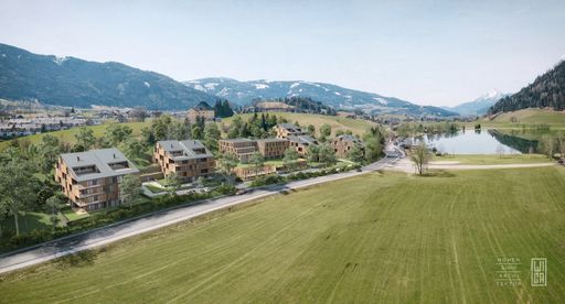  Visualisierung des geplanten Projekts "Wohnen am
See"