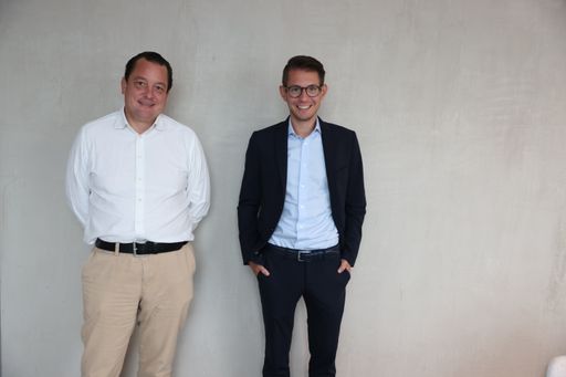 Foto von Peter Frick und Clemens Oistric
