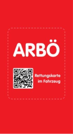 Vorschau Bild von ARBÖ-Rettungskarten-Aufkleber