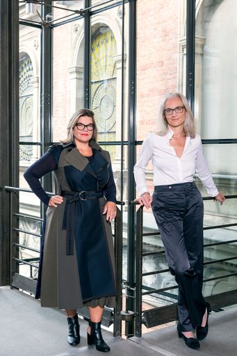 Vorschau Bild von Lilli Hollein, Generaldirektorin und
wissenschaftliche Geschäftsführerin, und Teresa
Mitterlehner-Marchesani, Wirtschaftliche Geschäftsführerin, MAK,
2021