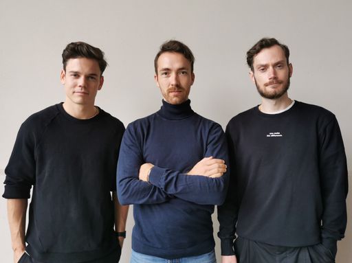 the nu company Gründer Christian Fenner, Mathias Tholey und
Thomas Stoffels / Weiterer Text über ots und
www.presseportal.de/nr/149145 / Die Verwendung dieses Bildes ist für
redaktionelle Zwecke unter Beachtung ggf. genannter
Nutzungsbedingungen honorarfrei. Veröffentlichung bitte mit
Bildrechte-Hinweis.