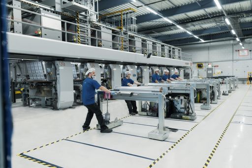 Vorschau Bild von Das "Pit Stop Prinzip" von Schur Flexibles in der
Produktion