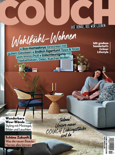 Cover COUCH 10/2021 mit COUCH LIEBLINGSSTÜCKEN / Weiterer Text
über ots und www.presseportal.de/nr/105003 / Die Verwendung dieses
Bildes ist für redaktionelle Zwecke unter Beachtung ggf. genannter
Nutzungsbedingungen honorarfrei. Veröffentlichung bitte mit
Bildrechte-Hinweis.