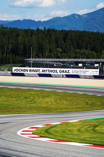 Die GRAZ-Kurve am Red Bull Ring