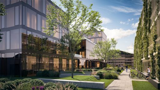 Vorschau Bild von Mit dem Mixed-Use Quartier „V33“ entsteht ein neuer
Lebensraum in Salzburg
