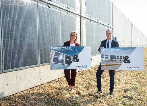 Die Autobahn als Sonnenkraftwerk