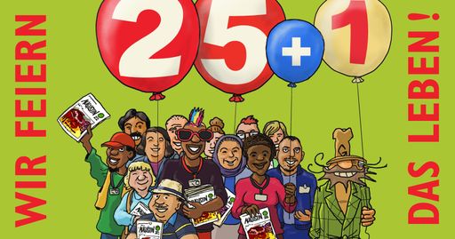 Die Wiener Straßenzeitung feiert Geburtstag