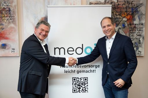 Vorschau Bild von Mag. Stefan Liechtenstein, GF Valnon Holding + Dr.
Michael Tripolt, Gründer medaia GmbH und Dermatologe