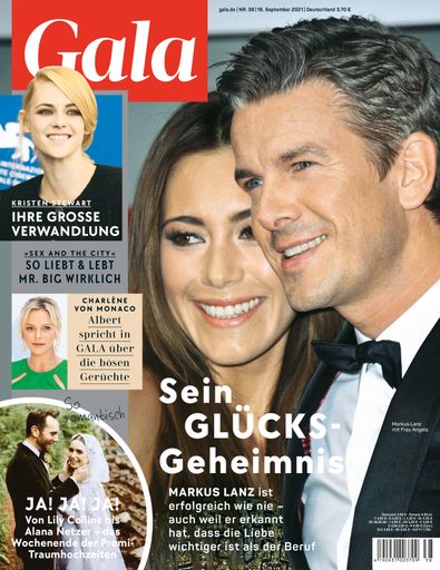 Cover GALA 38/2021 (EVT: 16. September 2021) / Weiterer Text über
ots und www.presseportal.de/nr/6106 / Die Verwendung dieses Bildes
ist für redaktionelle Zwecke unter Beachtung ggf. genannter
Nutzungsbedingungen honorarfrei. Veröffentlichung bitte mit
Bildrechte-Hinweis.