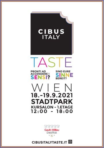 Cibus Italy Taste 2021 - Sind Sie für diese Sinneserfahrung bereit?