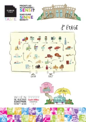 Vorschau Bild von Cibus Italy Taste 2021 - Plan schmecke mich, berühre mich, betrachte mich, höre mir zu, rieche mich