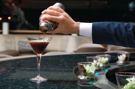  Espresso Martini in der Cascade Bar, Vienna
Marriott Hotel