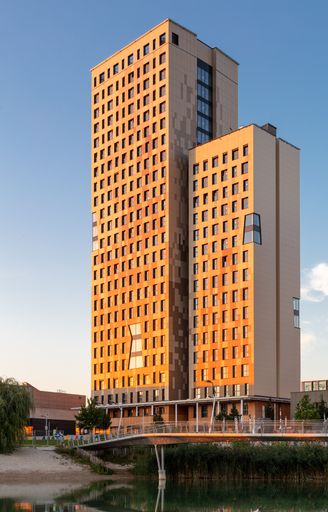 HoHo Wien Abenddämmerung