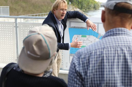 Vorschau Bild von Erklärung des Kraftwerkes beim Tag der offenen Tür