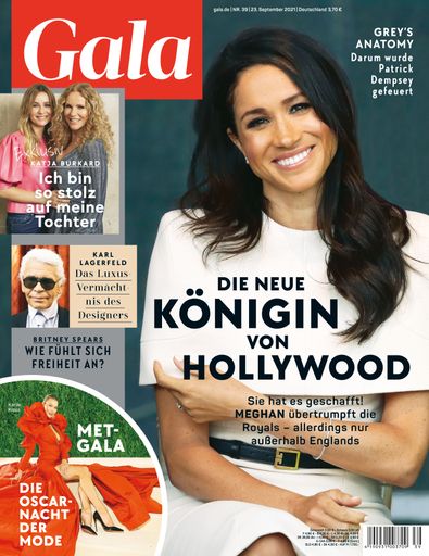GALA Cover 39/2021 (EVT: 23. September 2021) / Weiterer Text über
ots und www.presseportal.de/nr/6106 / Die Verwendung dieses Bildes
ist für redaktionelle Zwecke unter Beachtung ggf. genannter
Nutzungsbedingungen honorarfrei. Veröffentlichung bitte mit
Bildrechte-Hinweis.