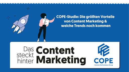 Vorschau Bild von Content Marketing Poster von COPE Content Performance Group