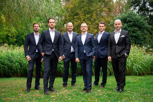 V.l.n.r. Peter Jagenbrein, Mathias Braun, Helmut Kogler, Florian
Ollmann, Julius Harmach, Florian Koschat
