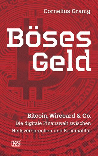  Cover; "Böses Geld" erscheint am 4. September 2021.