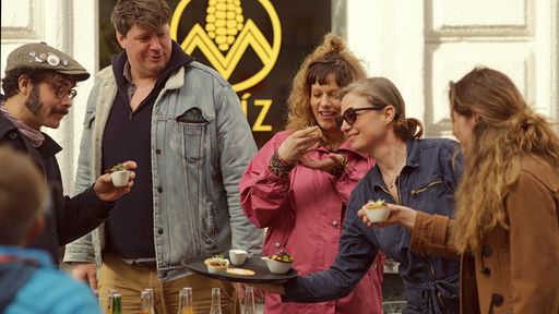  TeilnehmerInnen einesFood & Rad Festivals von Gusto
Guerilla